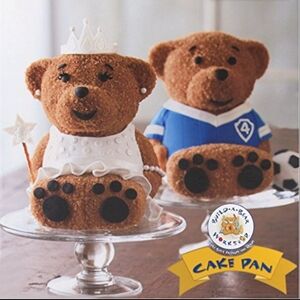 NORDIC WEAR🧸Build-A-Bear🧸3D CAKE PAN Great Condition